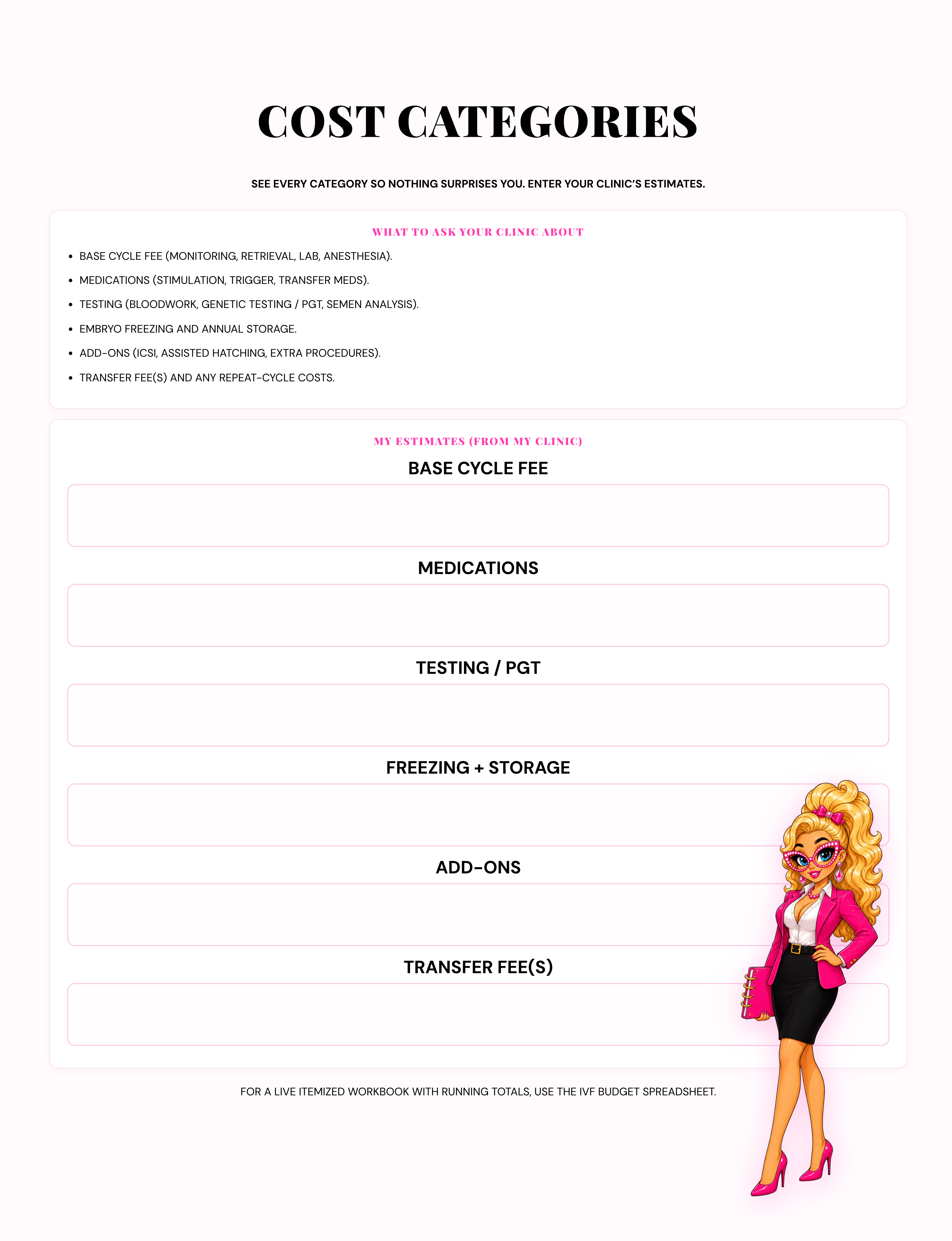MISS DATA-RIFFIC IVF FINANCIAL PLANNER