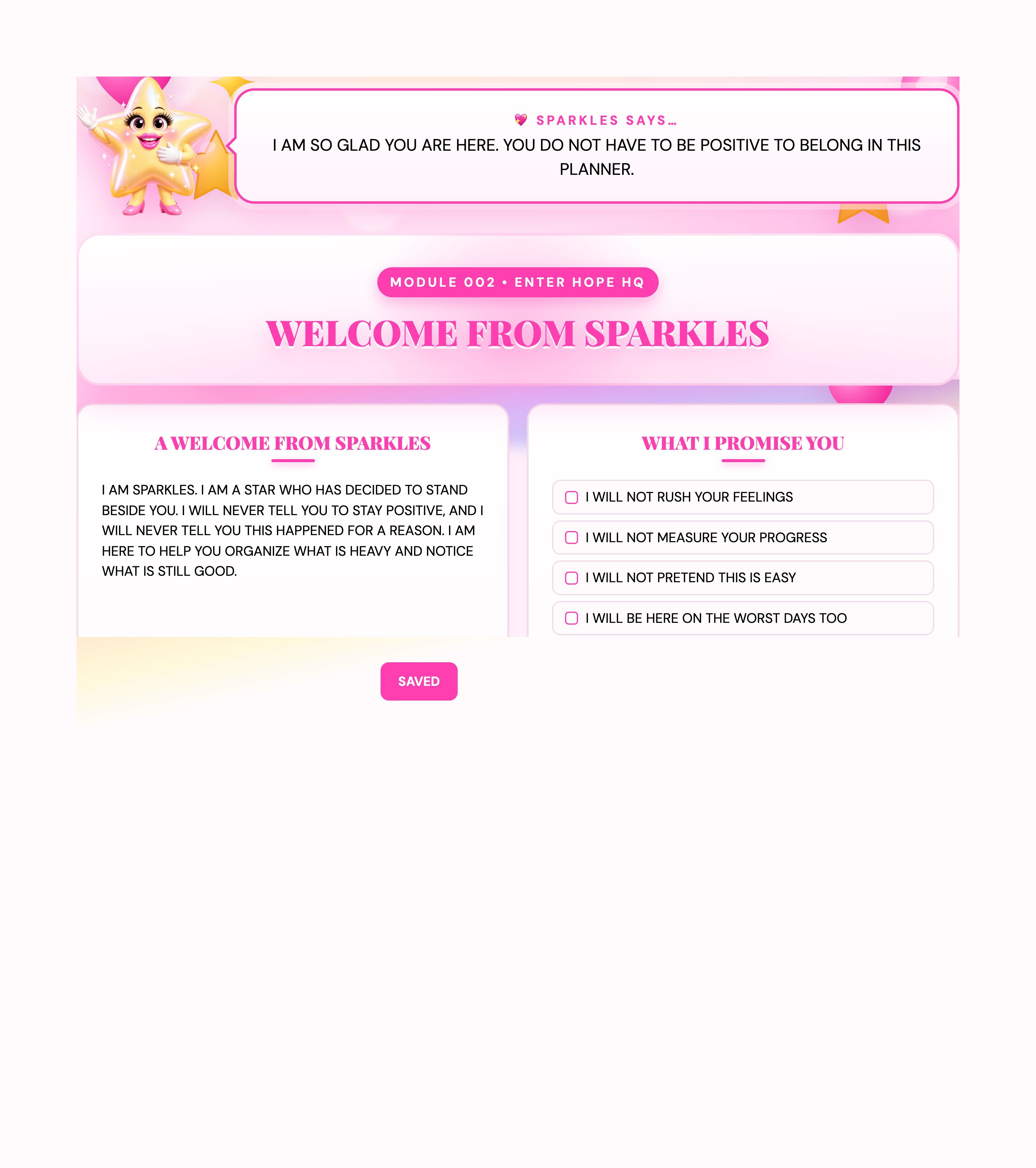 THE INFERTILITY POSITIVITY PLANNER
